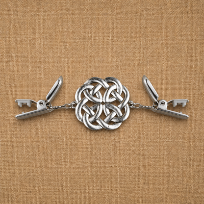 Celtic Circle Knot Cloak Clasp