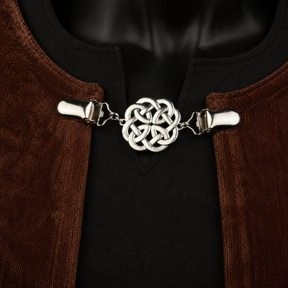 Celtic Circle Knot Cloak Clasp