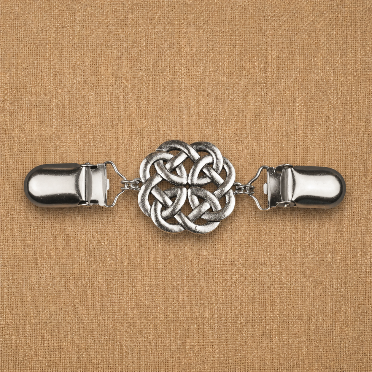 Celtic Circle Knot Cloak Clasp