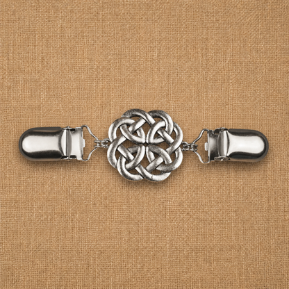 Celtic Circle Knot Cloak Clasp