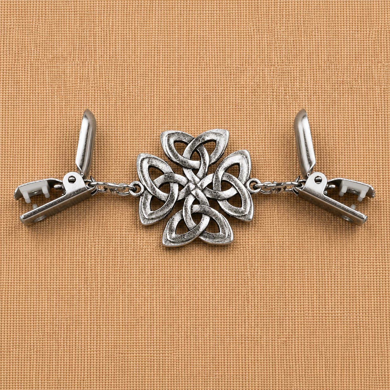 Celtic Trinity Cross Cloak Clasp