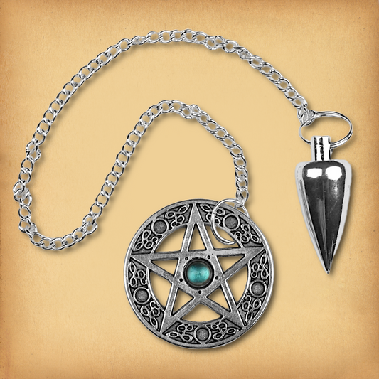 Divination Pendulum with Pentacle