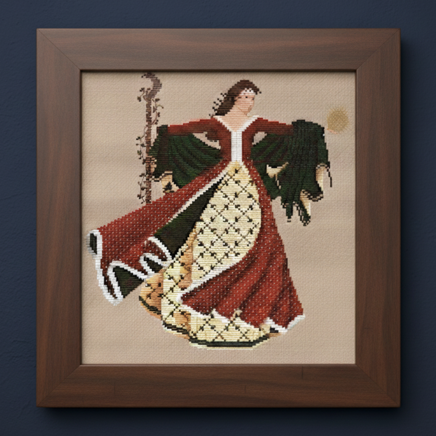 Dance of the Winter Solstice Cross Stitch Pattern