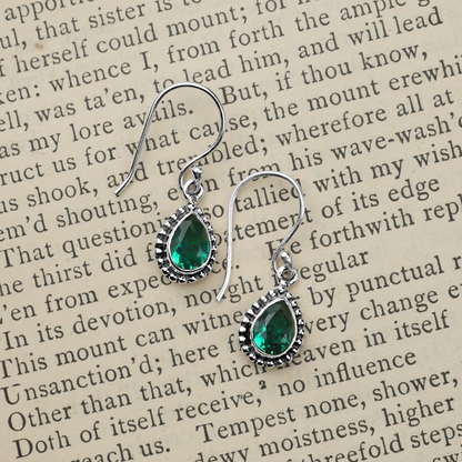 Silver Dragon’s Tear Earrings