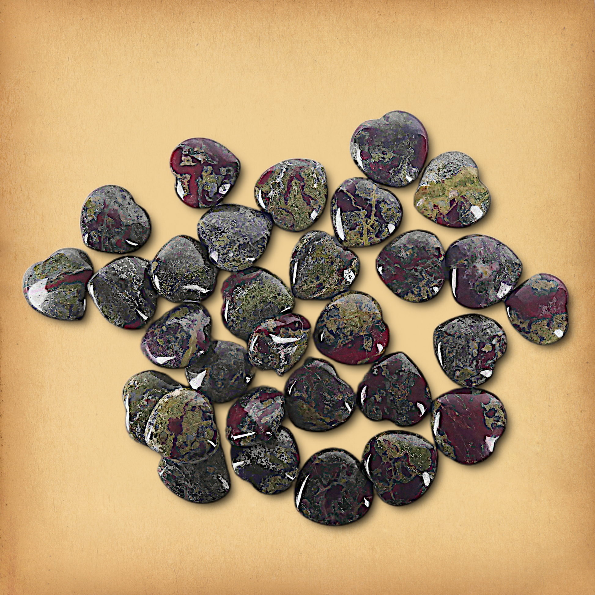 Dragon Stone Pocket Hearts