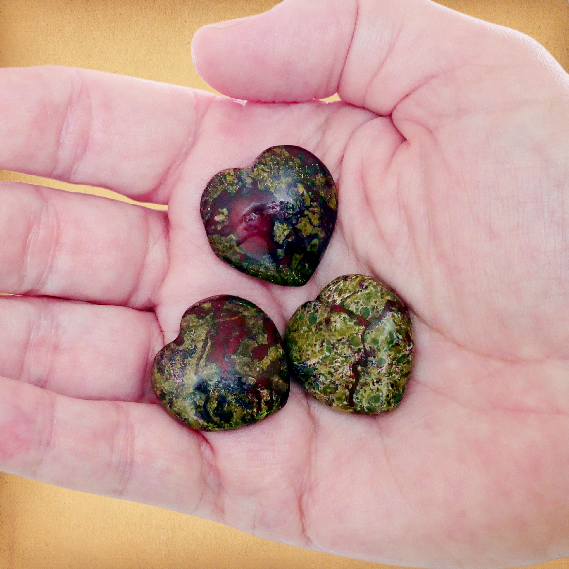 Dragon Stone Pocket Hearts