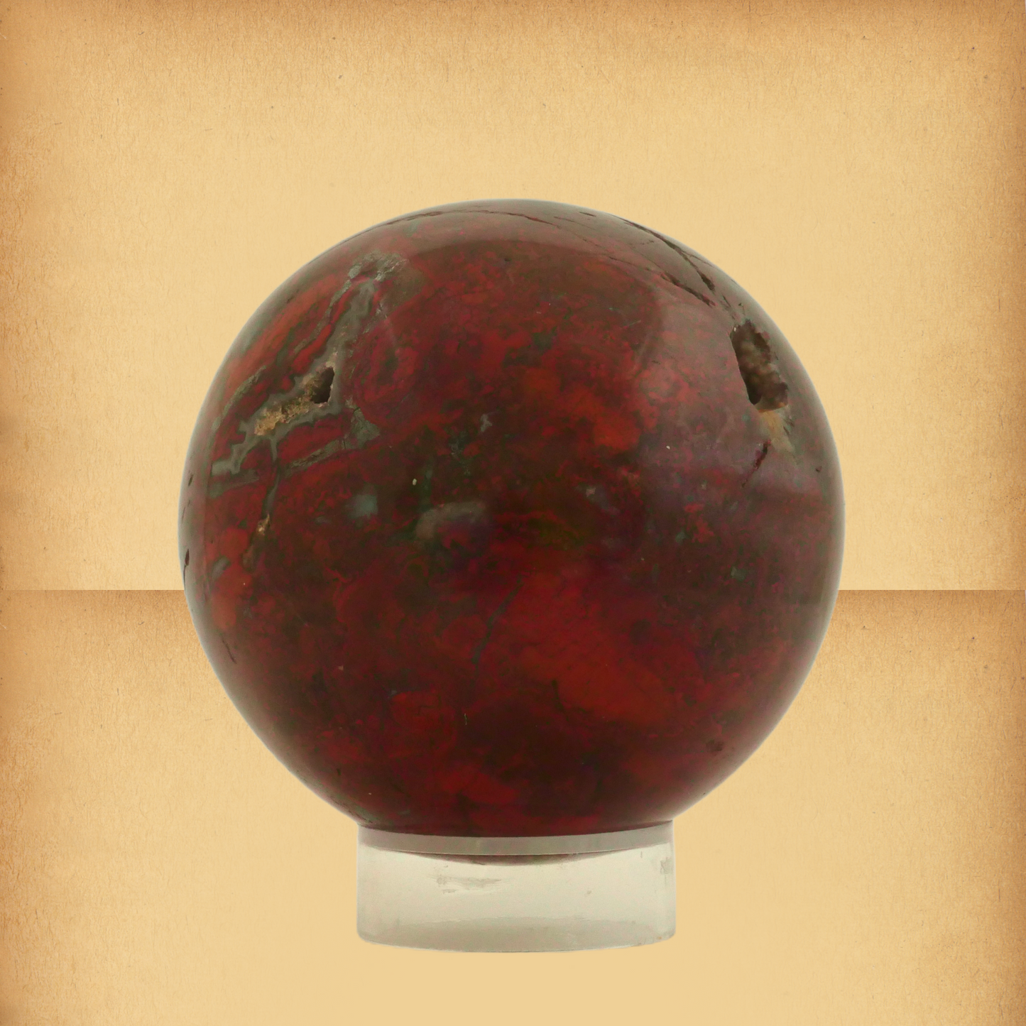 Polished Brecciated Jasper Sphere #2