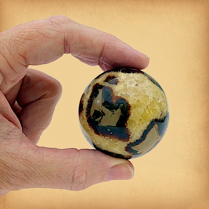 Polished Septarian Sphere