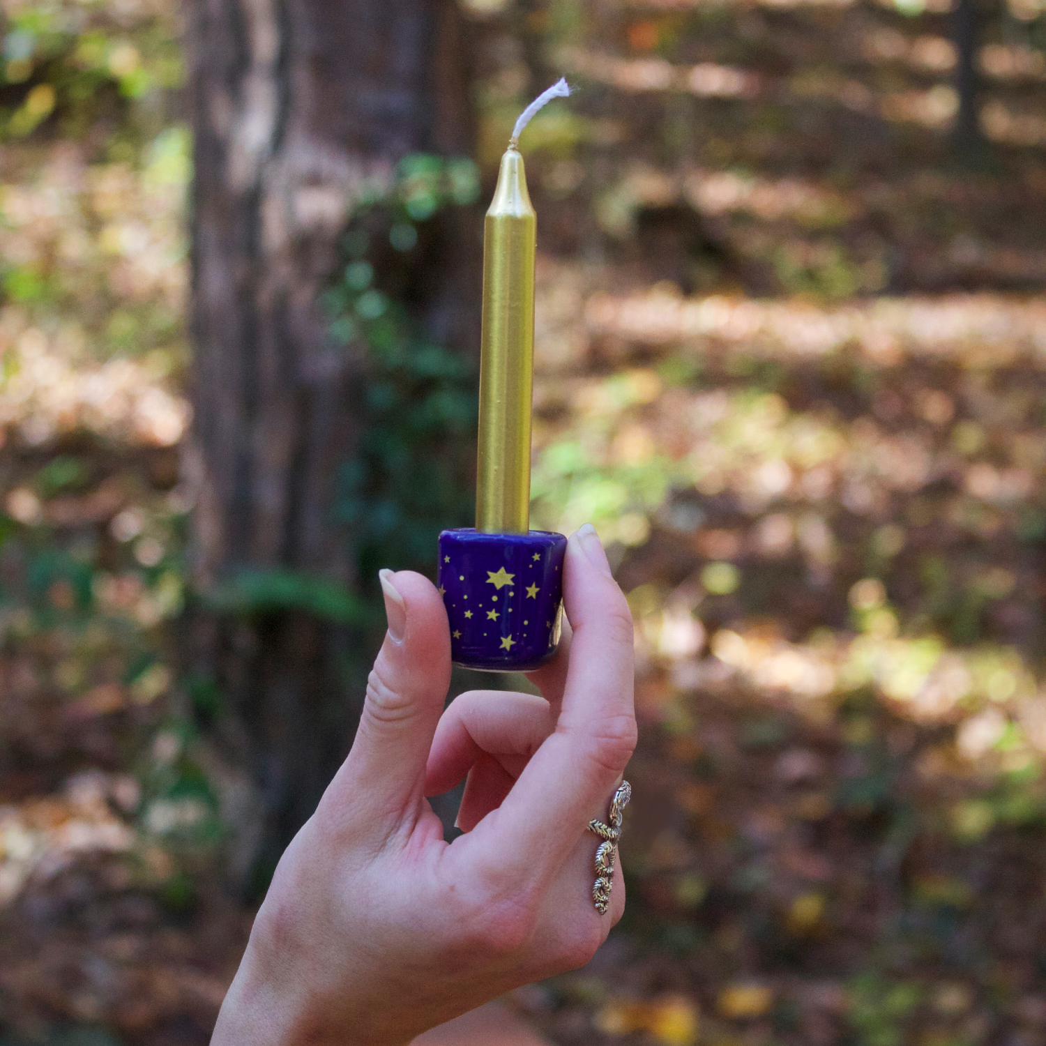 Gold Mini Chime Ritual Spell Candles