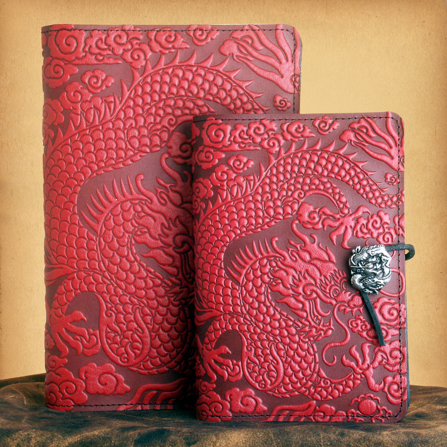 Cloud Dragon Leather Journal