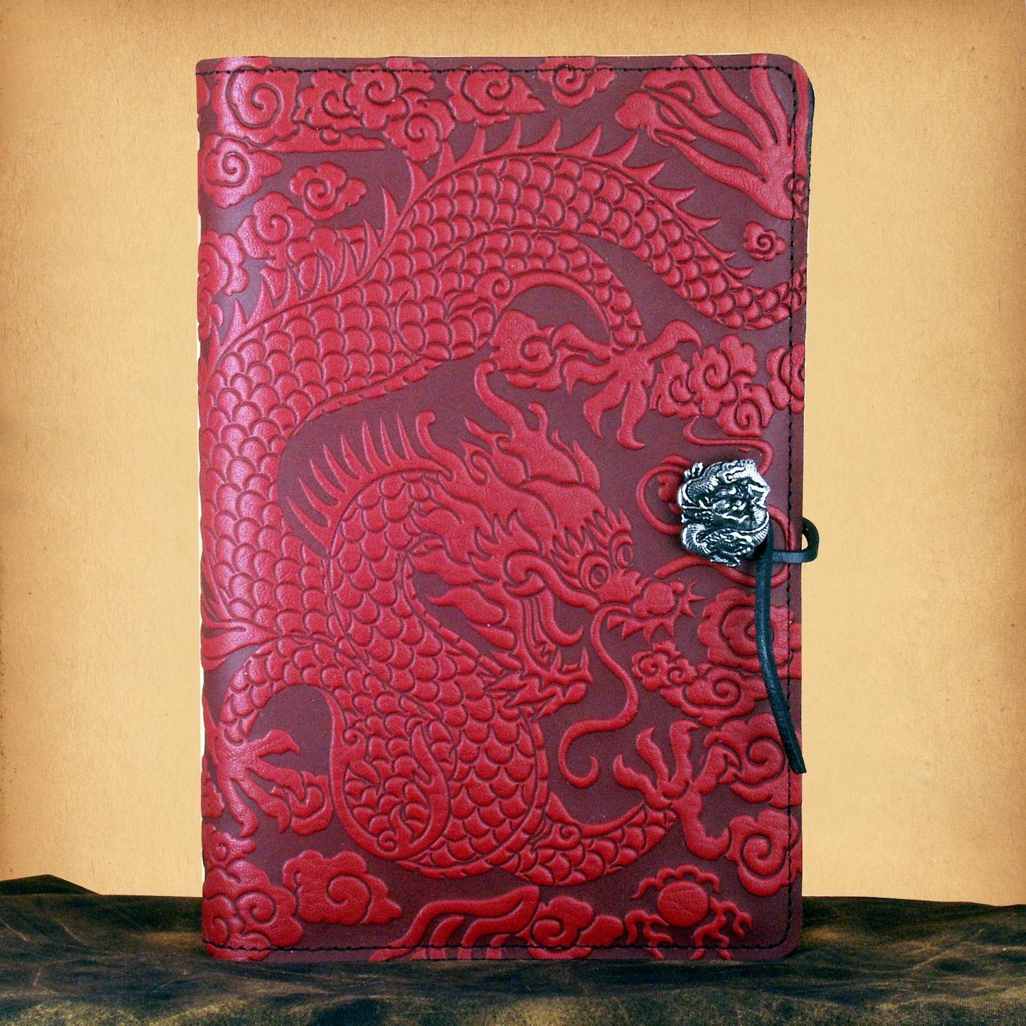 Cloud Dragon Leather Journal