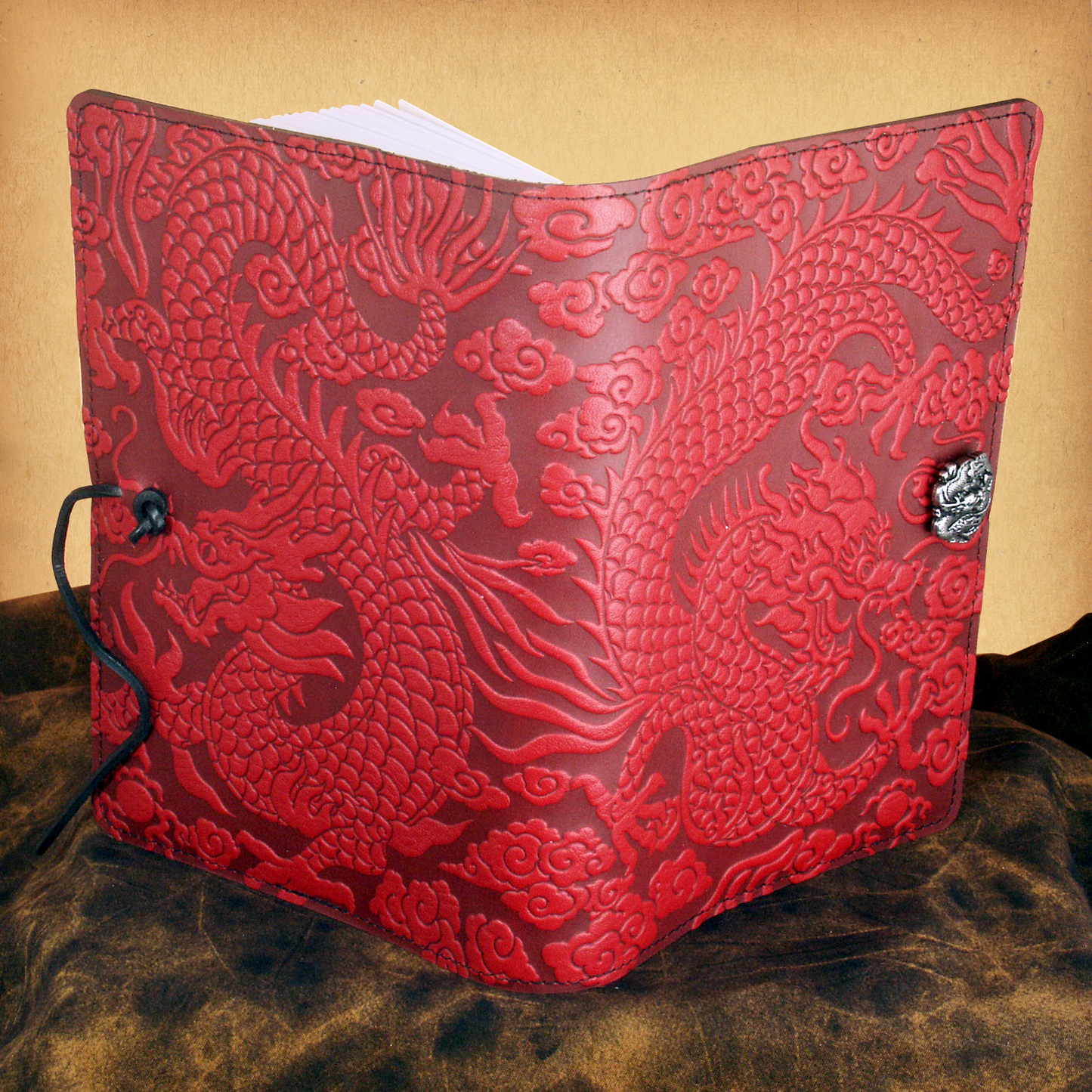 Cloud Dragon Leather Journal
