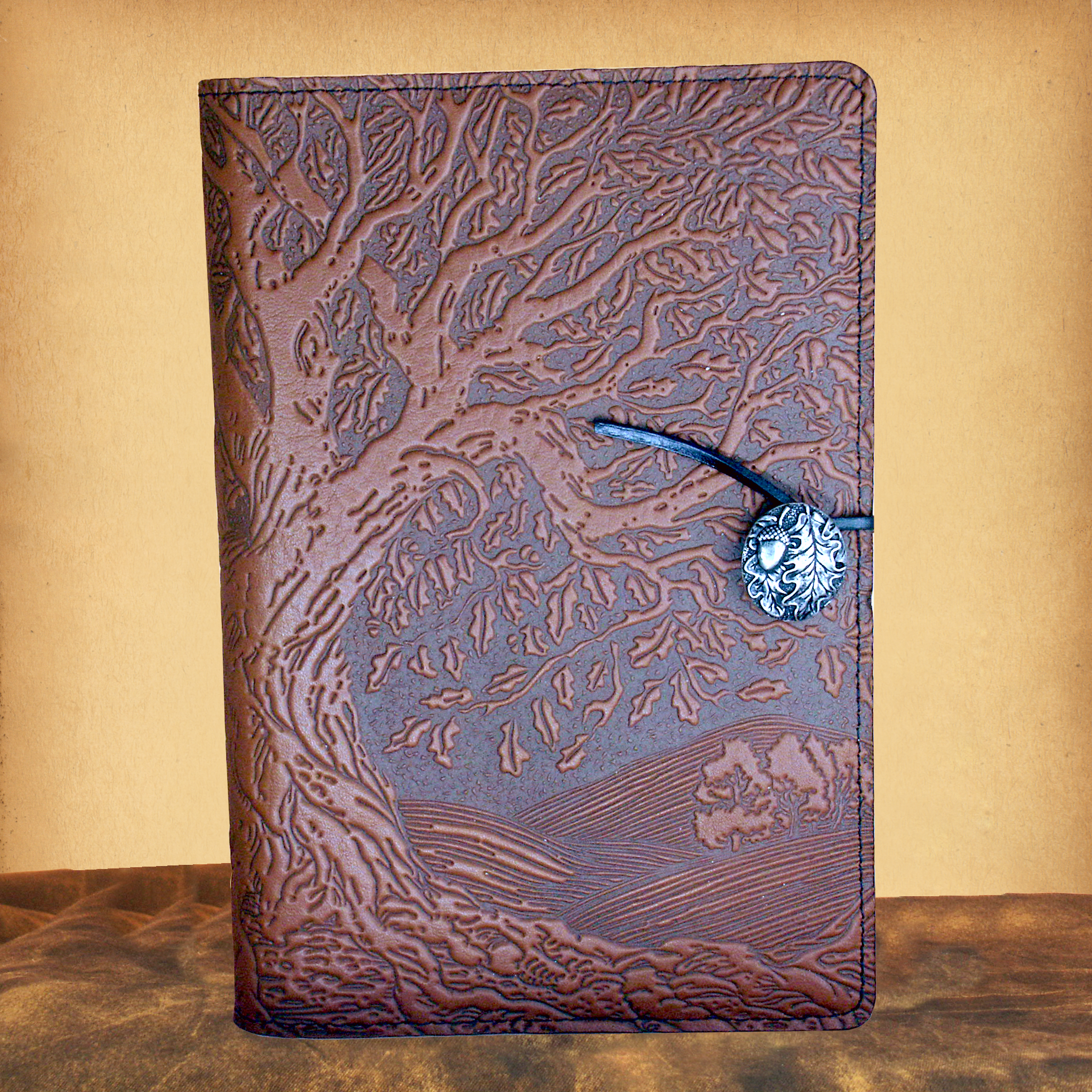Oak Tree Leather Journal