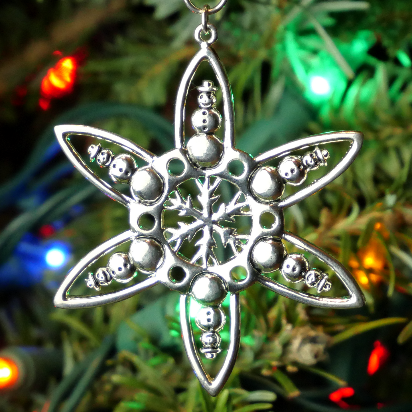 Snowman Christmas Tree Ornament