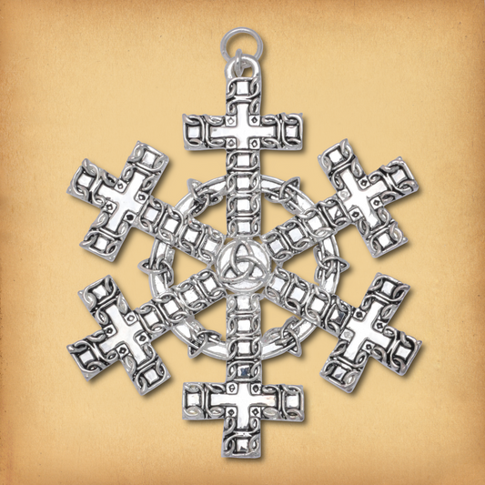 Celtic Cross Christmas Tree Ornament