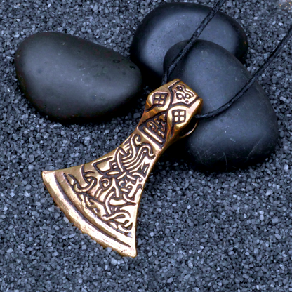 Bronze Celtic Axehead Pendant