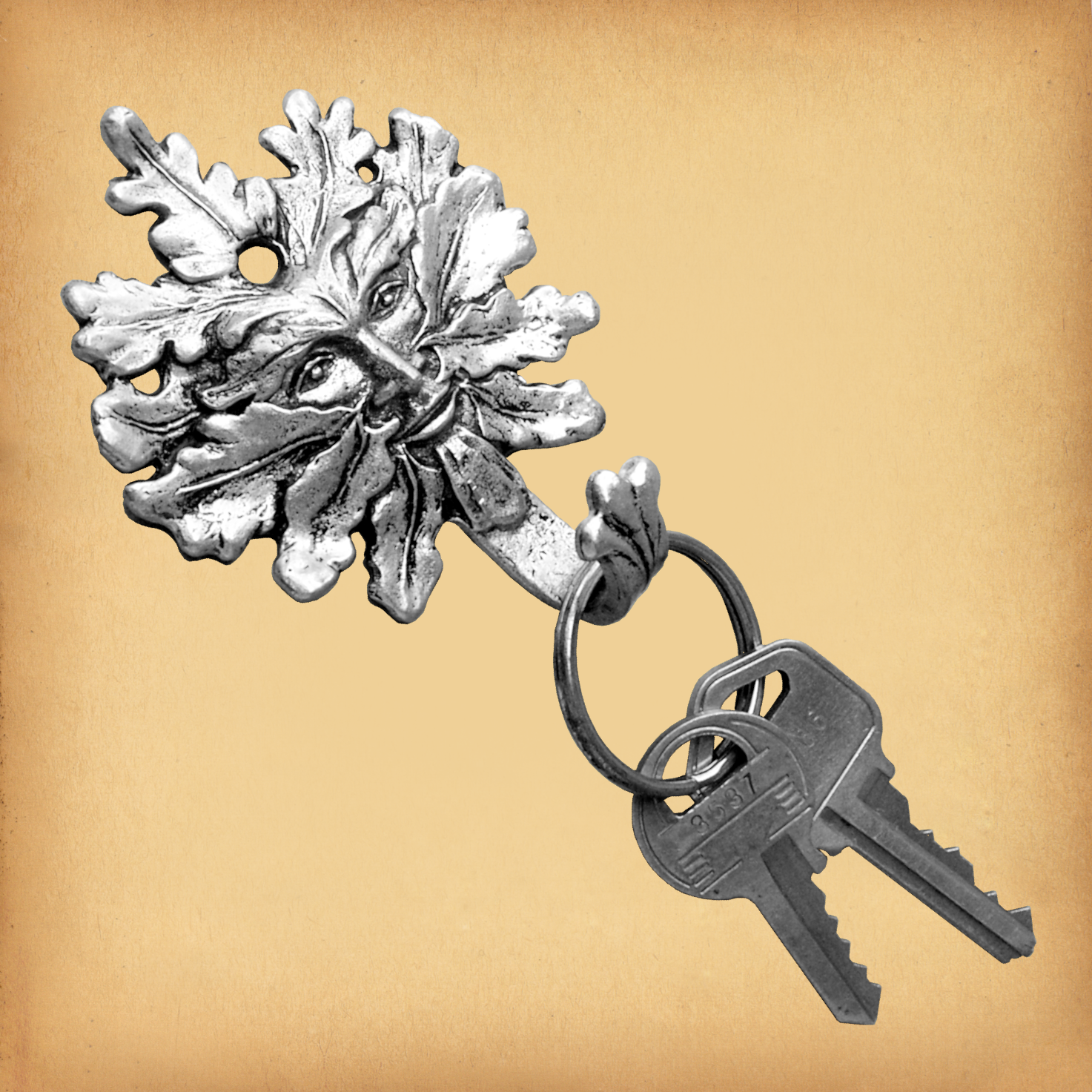 Green Man Wall Hook – Pewter Hook for Keys, Hats, Dried Herbs Green Man Wall Hook – Pewter Hook for Keys, Hats, Dried Herbs