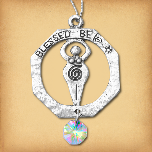 Goddess Pewter Suncatcher