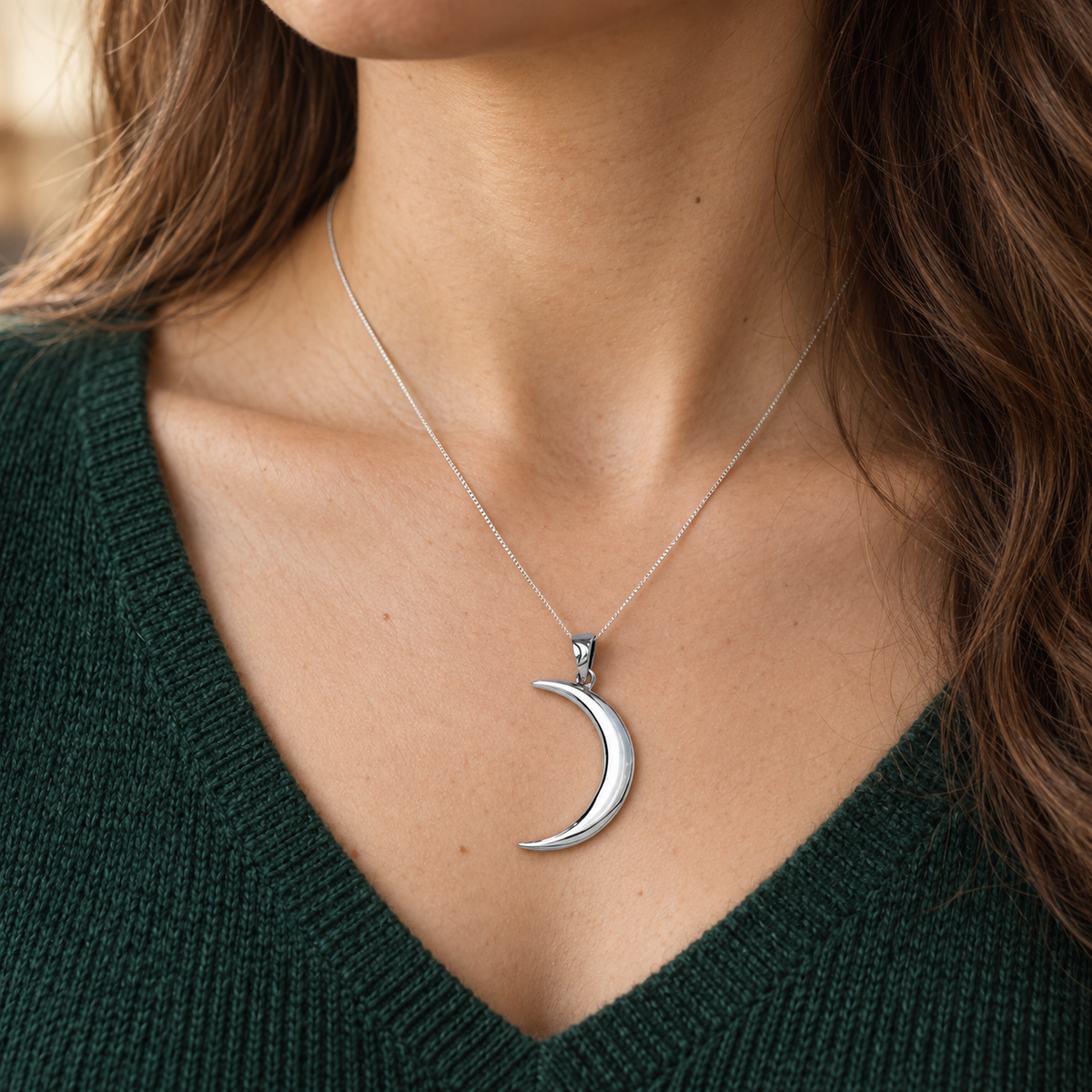 Silver Lunar Magic Pendant