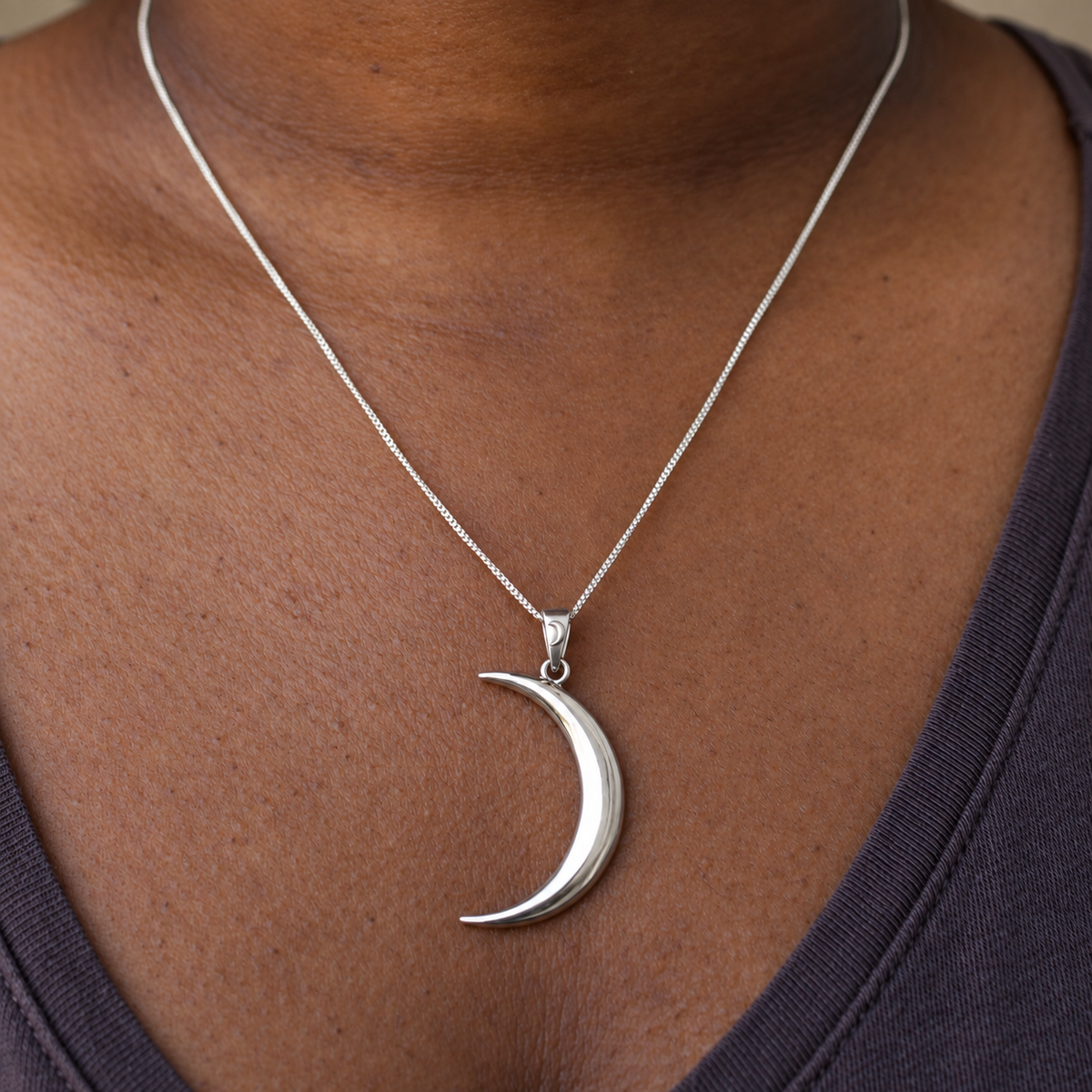 Silver Lunar Magic Pendant