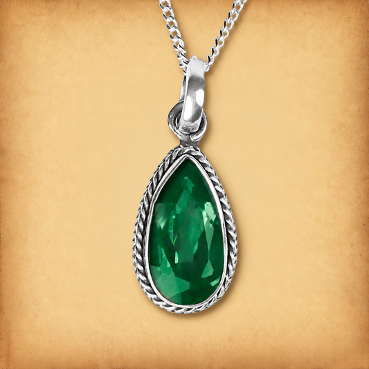 Silver Dragon’s Tear Pendant