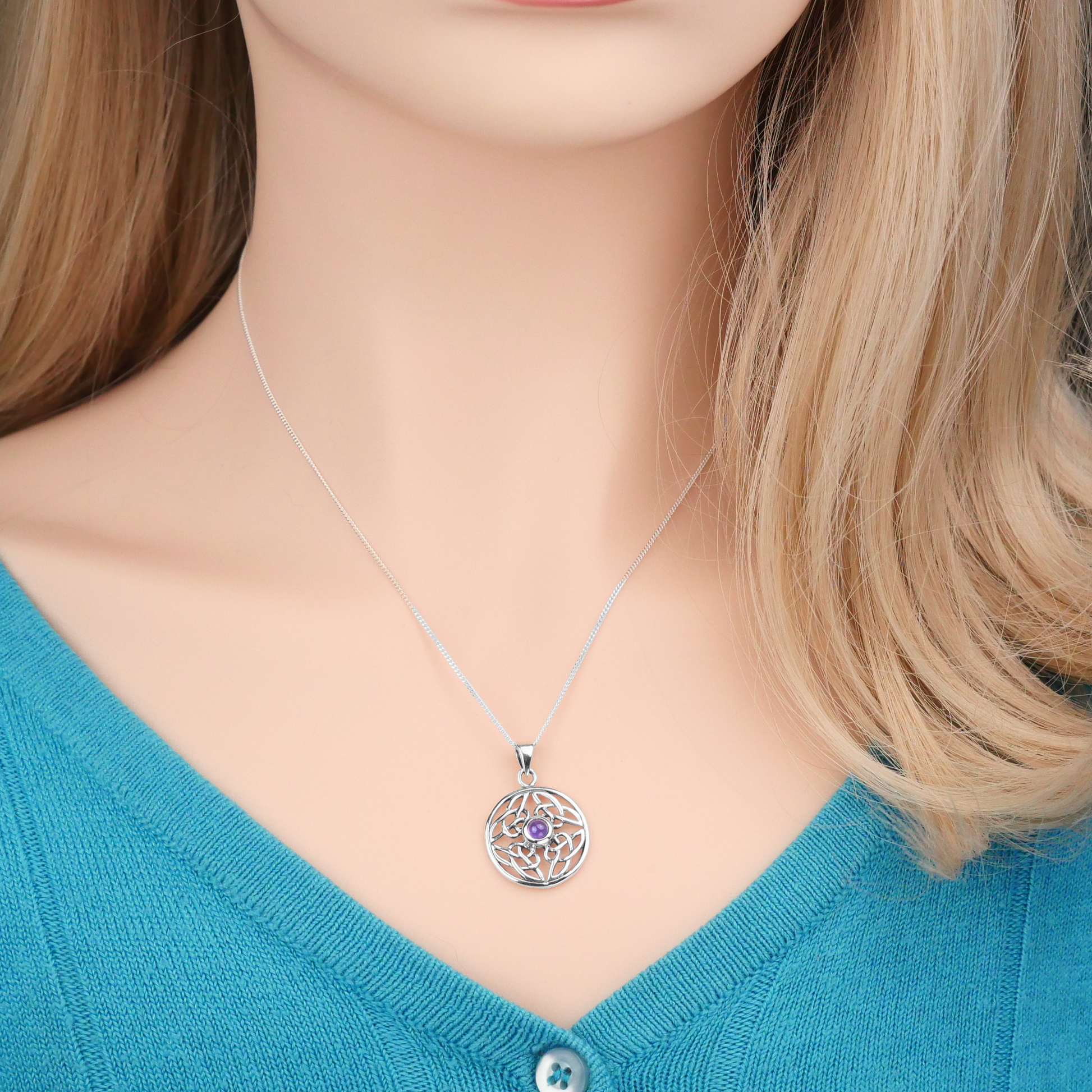 Silver Celtic Harmony Pendant