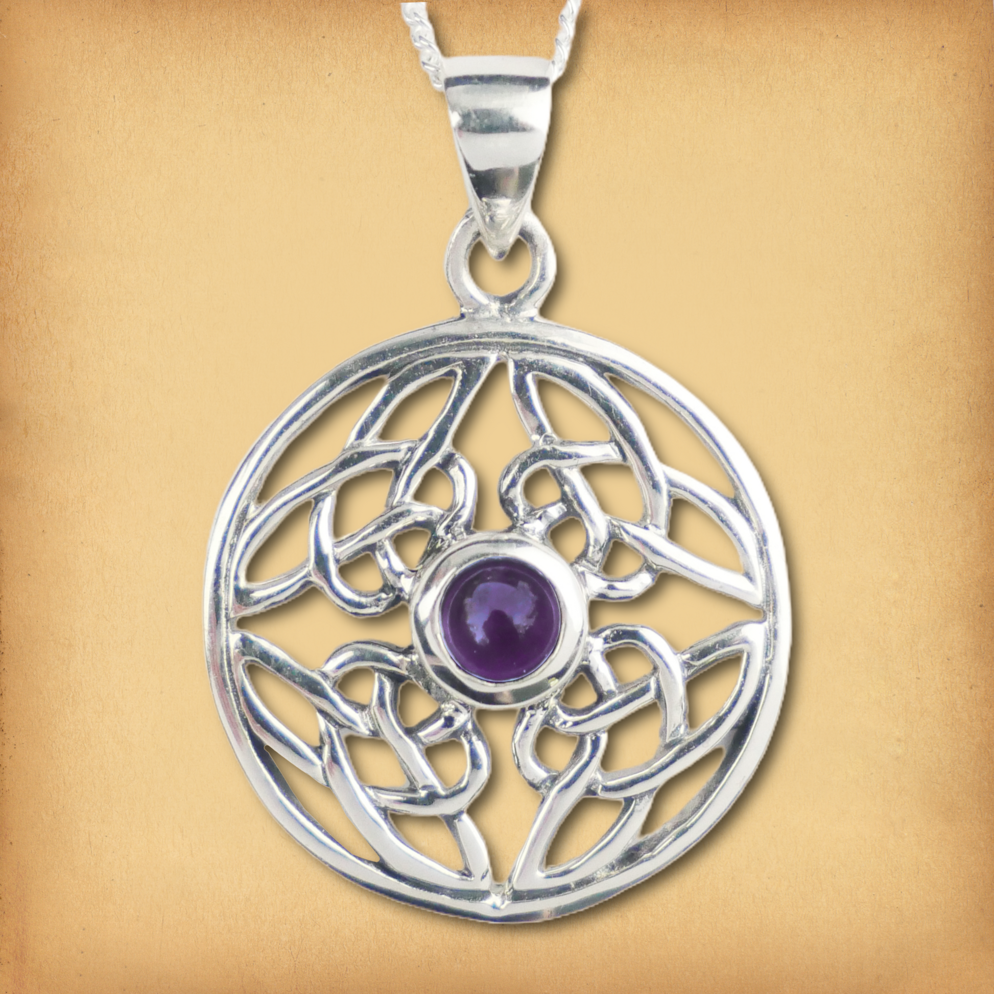 Silver Celtic Harmony Pendant