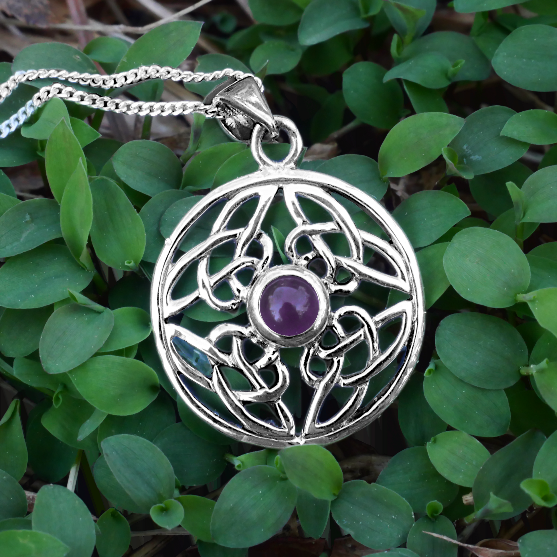 Silver Celtic Harmony Pendant