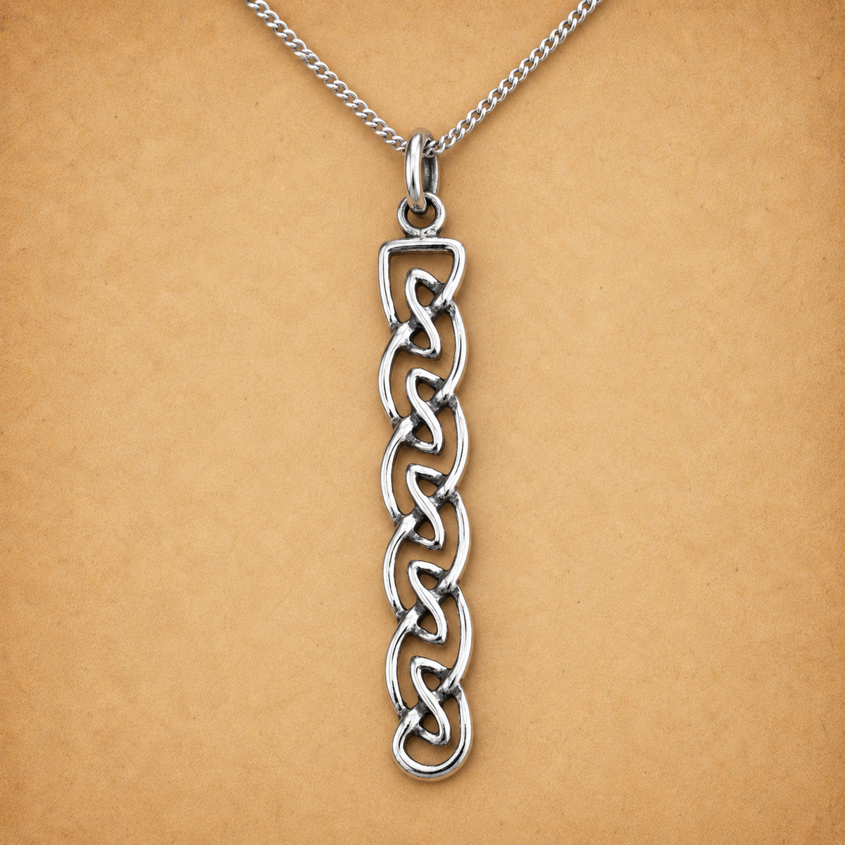 Silver Celtic Braid Pendant