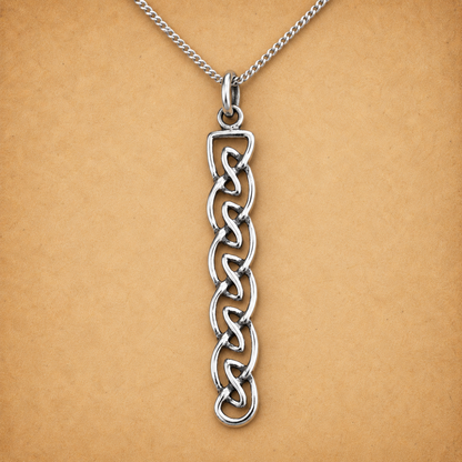 Silver Celtic Braid Pendant