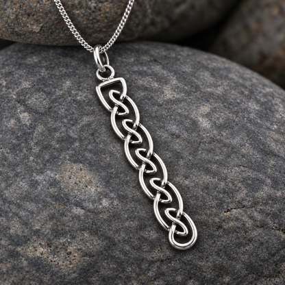 Silver Celtic Braid Pendant