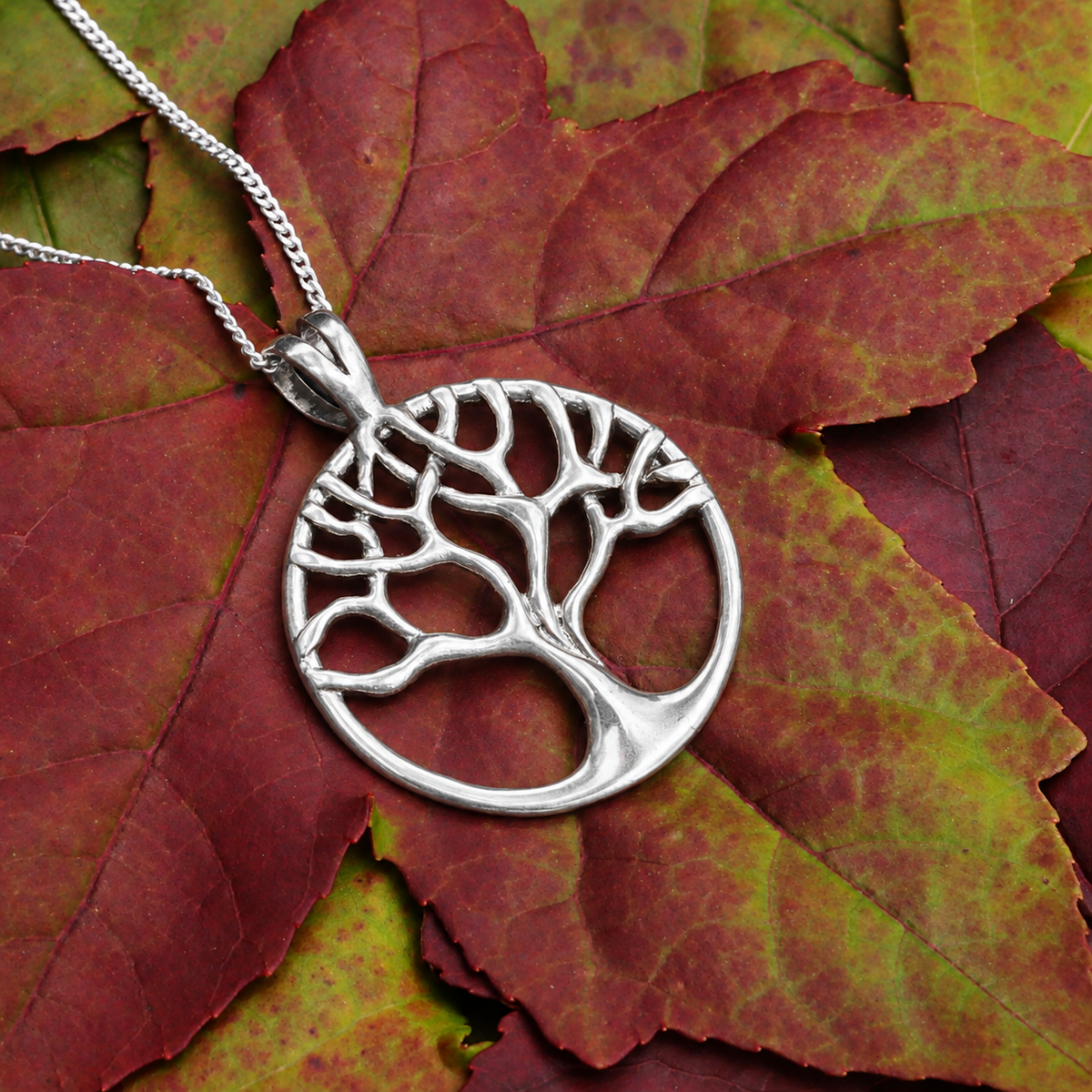 Silver Tree Pendant