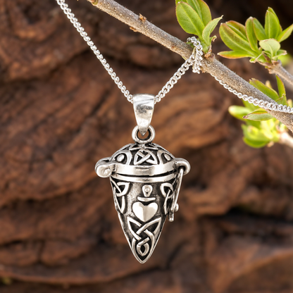 Silver Secret Heart Locket