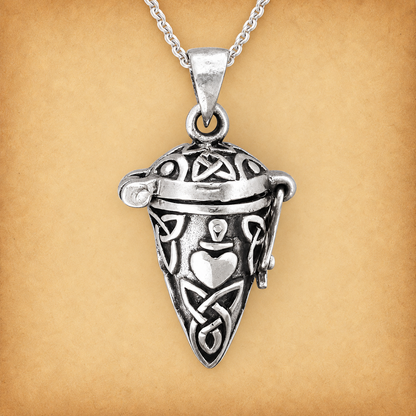 Silver Secret Heart Locket