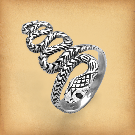 Silver Snake Ring