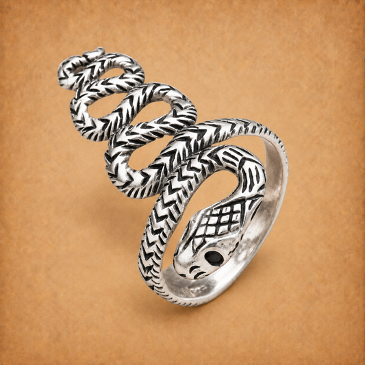 Silver Snake Ring