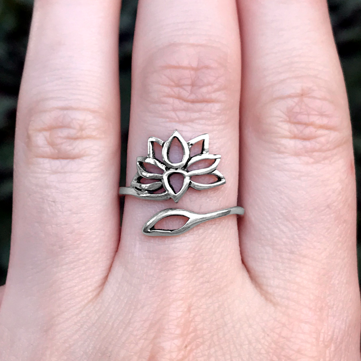 Dainty Sterling Silver Flower Infinity Vine Ring | Oxidized Silver Branch Leaves Flower Ring | Flower Ring Dainty Sterling Silver Flower Infinity Vine Ring | Oxidized Silver Branch Leaves Flower Ring | Flower Ring