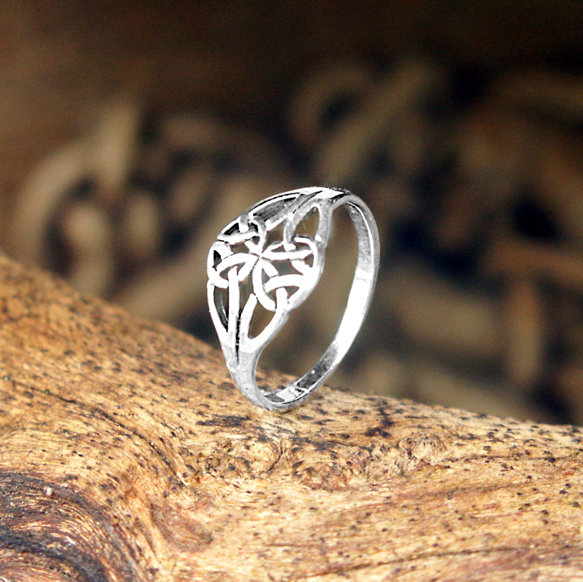 Silver Filigree Celtic Ring