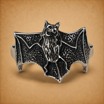 Steel Flying Bat Ring
