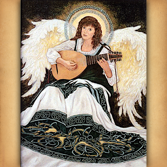 Celtic Angel Cross Stitch Pattern