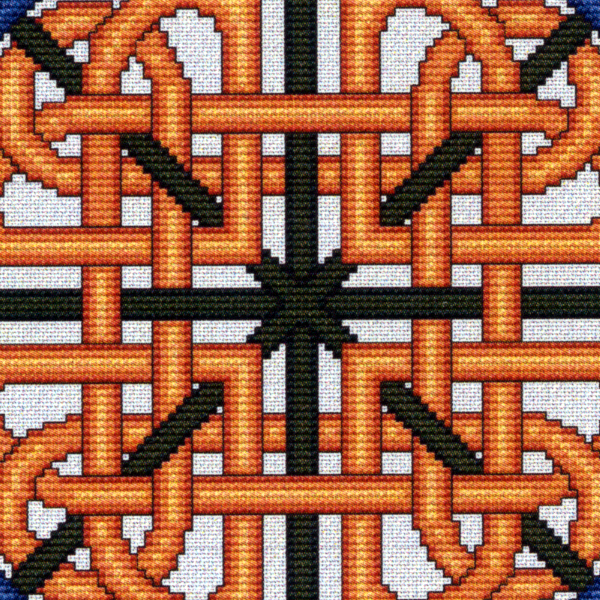 Aegishjalmr, Viking Rune Cross Stitch Pattern