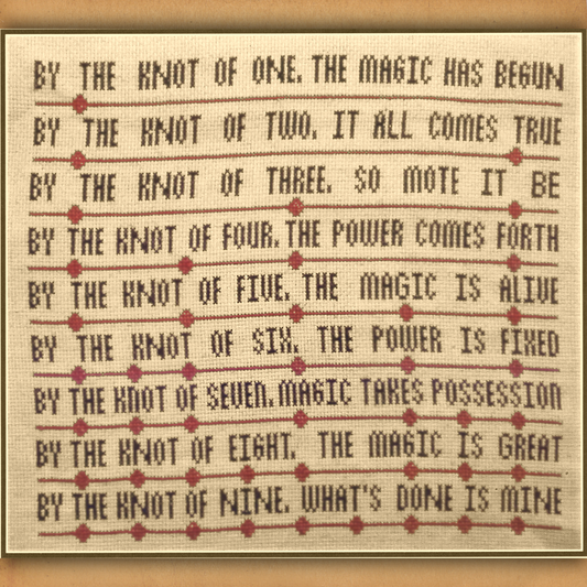Knot Magic Cross Stitch Pattern