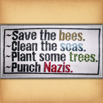To Do List Cross Stitch Pattern