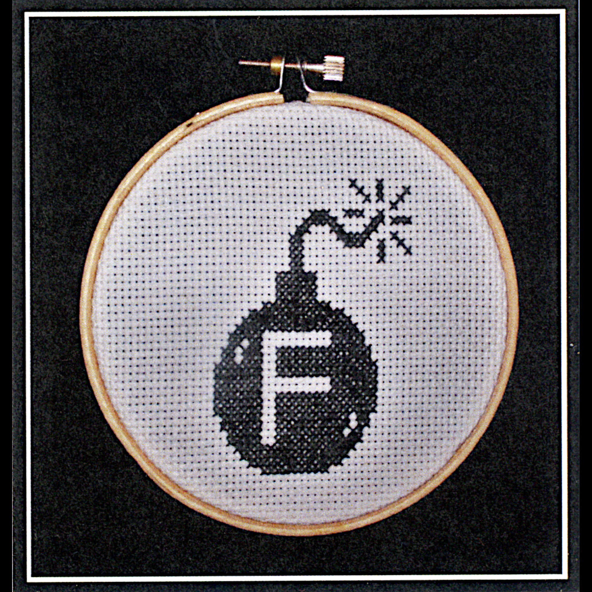 F Bombs Cross Stitch Pattern