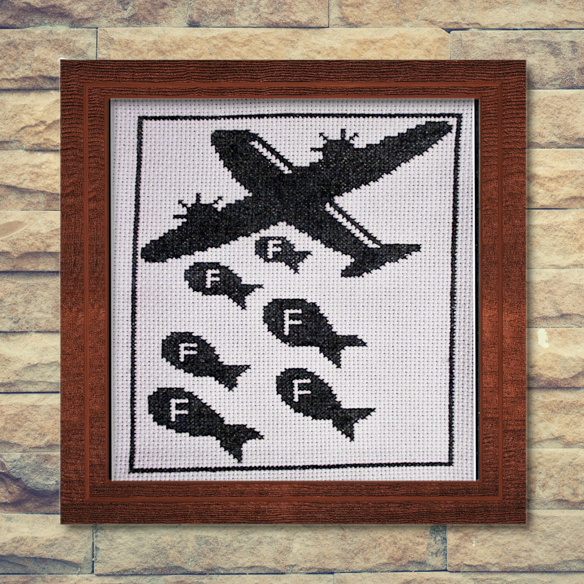 F Bombs Cross Stitch Pattern