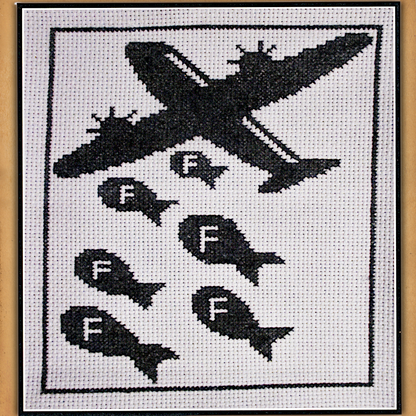F Bombs Cross Stitch Pattern