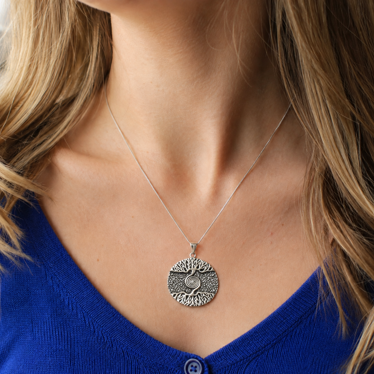 Sterling Silver Tree of Life Pendant