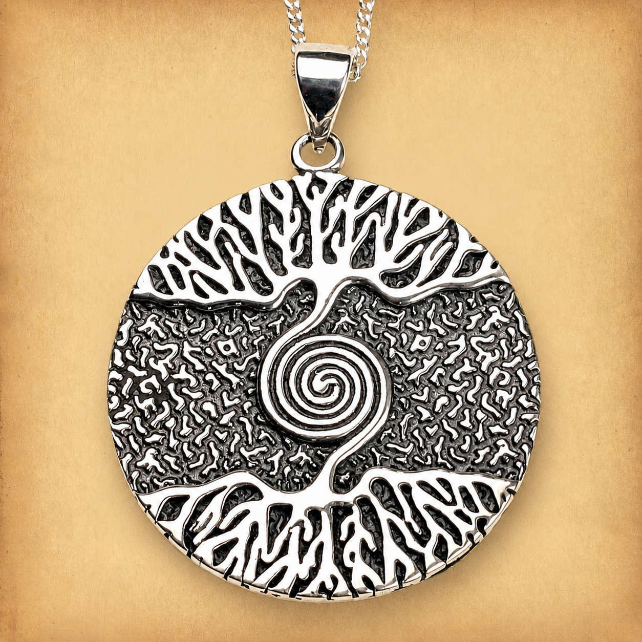 Sterling Silver Tree of Life Pendant