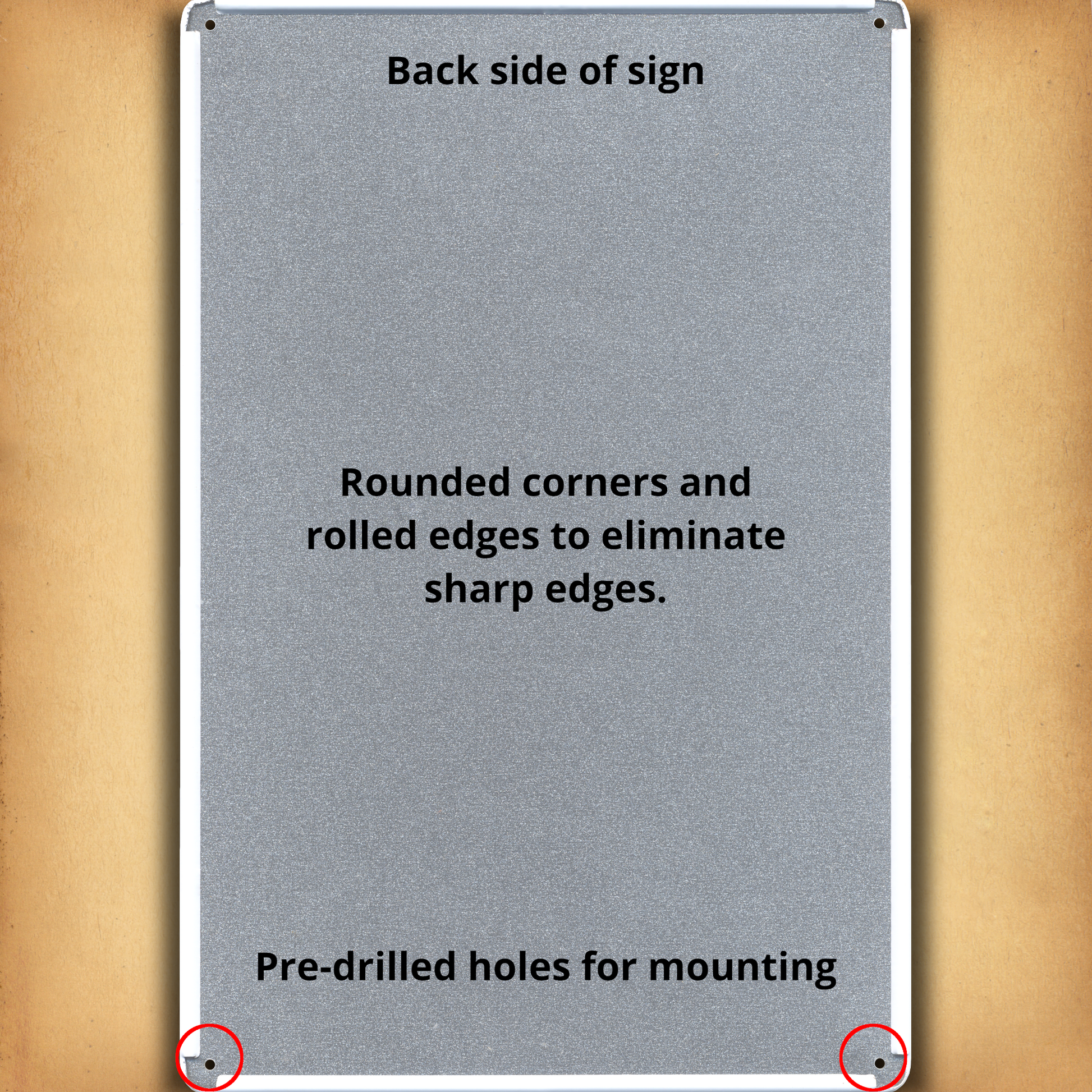 Wear Black Tin Sign