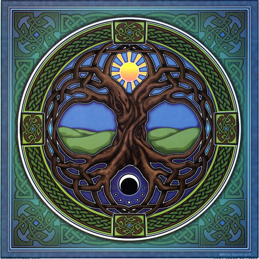 Tree of Life Illumination Art